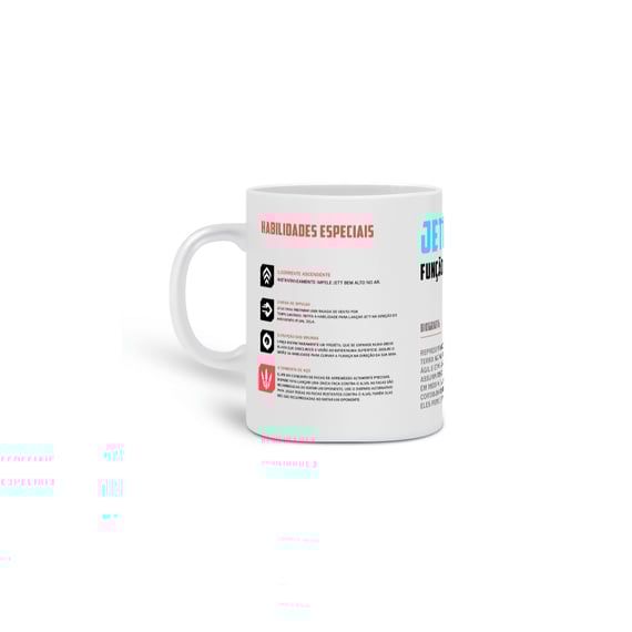 Caneca Jett - Valorant