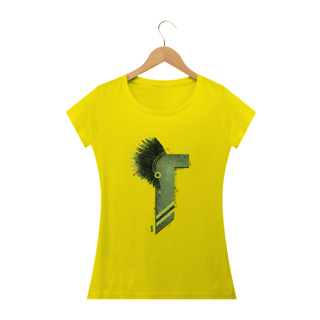 Nome do produto Camisa Babylook Cocar Chakaruna