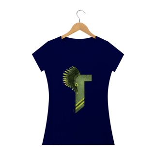 Nome do produto Camisa Babylook Cocar Chakaruna