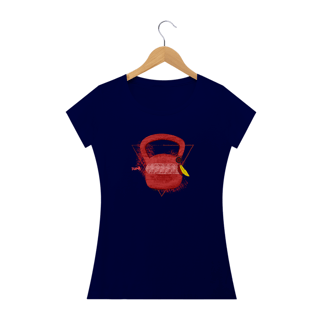Nome do produto Camisa Babylook kettelbel Vermelho Chakaruna