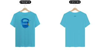 Nome do produto Camisa kettelbel Azul Chakaruna