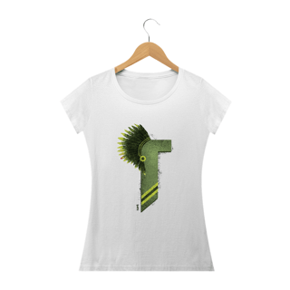 Nome do produto Camisa Babylook Cocar Chakaruna