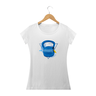 Nome do produto Camisa Babylook kettelbel Azul Chakaruna