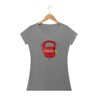 Nome do produto Camisa Babylook kettelbel Vermelho Chakaruna