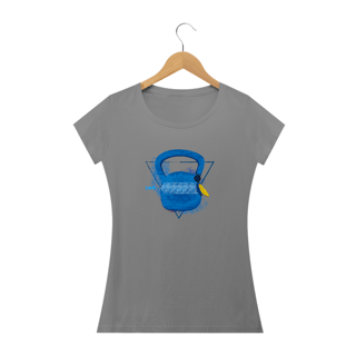 Nome do produto Camisa Babylook kettelbel Azul Chakaruna