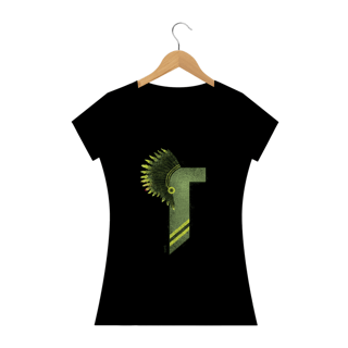 Nome do produto Camisa Babylook Cocar Chakaruna