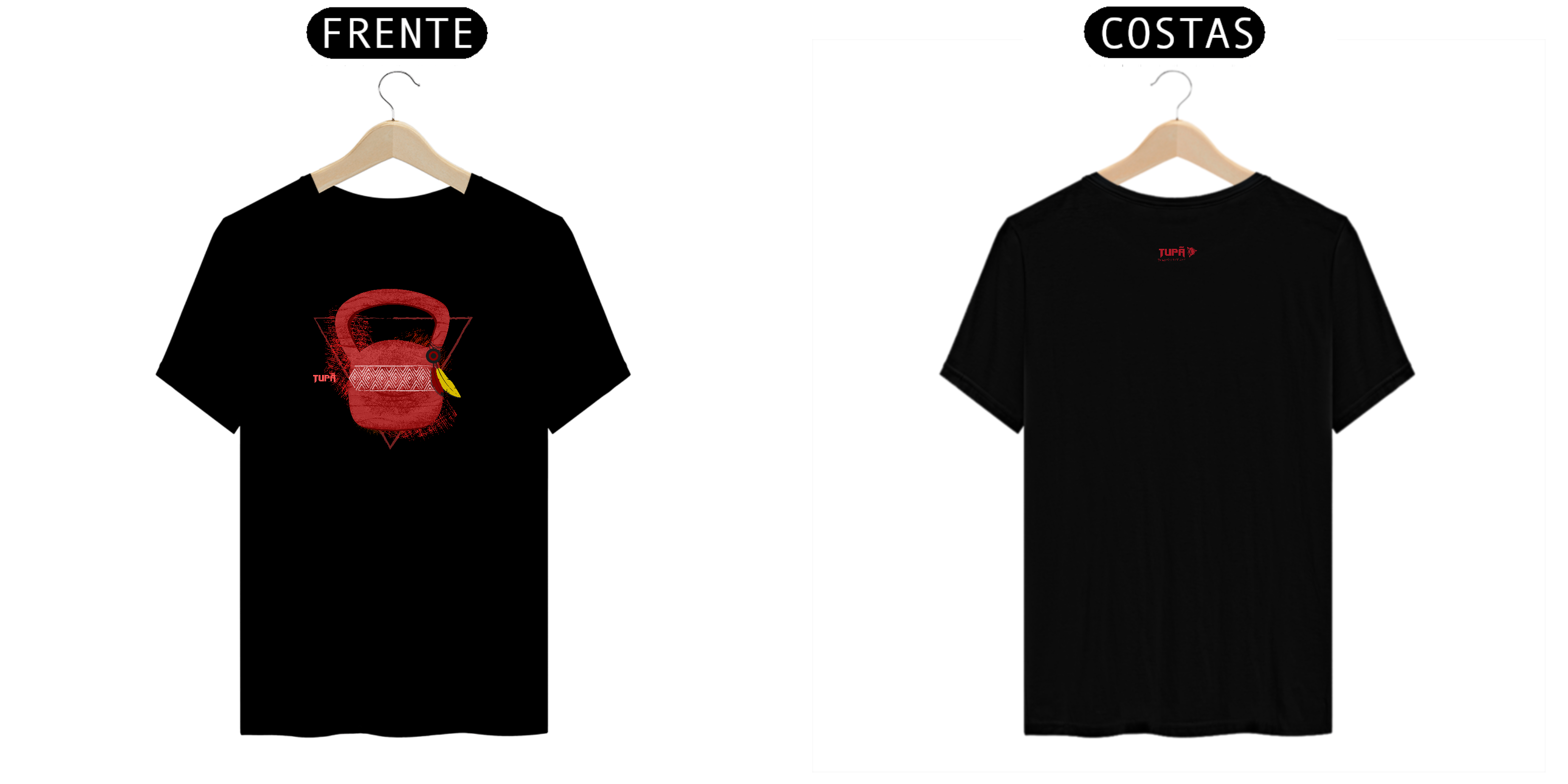 Camisa kettelbel Vermelho Chakaruna