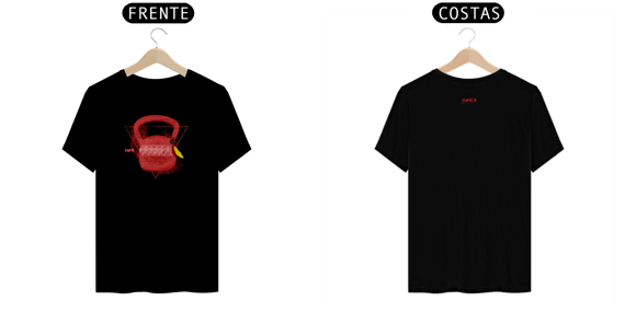 Camisa kettelbel Vermelho Chakaruna