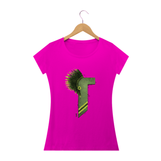 Nome do produto Camisa Babylook Cocar Chakaruna