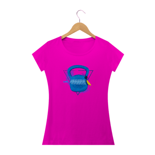 Nome do produto Camisa Babylook kettelbel Azul Chakaruna