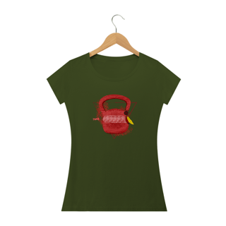 Nome do produto Camisa Babylook kettelbel Vermelho Chakaruna