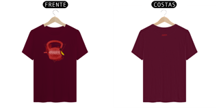 Nome do produto Camisa kettelbel Vermelho Chakaruna