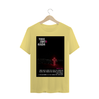 Nome do produto Salmo 23:4 - malha estonada