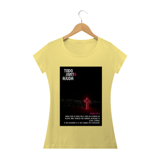 Nome do produto Salmo 23:4 - malha estonada