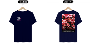 Nome do produto Nosso maravilhoso Deus - t-shirt quality frente e verso 