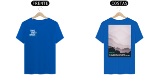 Nome do produto Nosso maravilhoso Deus - t-shirt quality frente e verso