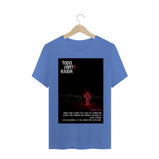 Nome do produto Salmo 23:4 - malha estonada