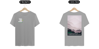 Nome do produto Nosso maravilhoso Deus - t-shirt quality frente e verso