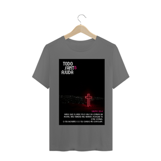 Nome do produto Salmo 23:4 - malha estonada