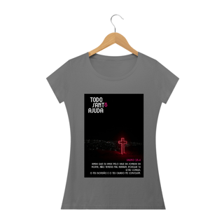 Nome do produto Salmo 23:4 - malha estonada