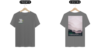 Nome do produto Nosso maravilhoso Deus - malha estonada frente e verso