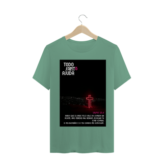 Nome do produto Salmo 23:4 - malha estonada