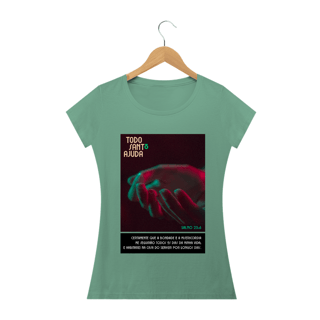 Nome do produto Salmo 23:6 - malha estonada