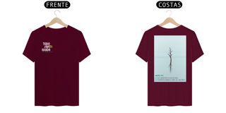 Nome do produto Nosso maravilhoso Deus - t-shirt quality frente e verso