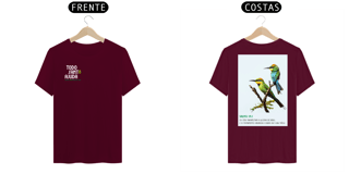 Nome do produto Nosso maravilhoso Deus - t-shirt quality frente e verso 