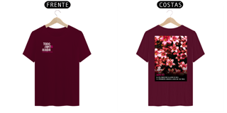 Nome do produto Nosso maravilhoso Deus - t-shirt quality frente e verso 