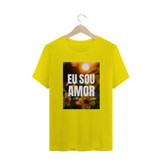Nome do produto CAMISETA T-SHIRT QUALITY - EU SOU AMOR