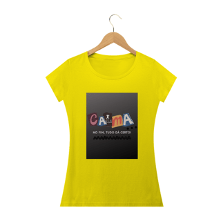 Nome do produto CAMISA BABY LONG QUALITY - CALMA