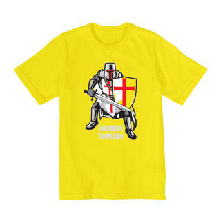 Nome do produto CAMISETA QUALITY INFANTIL - GUERREIRO TEMPLÁRIO