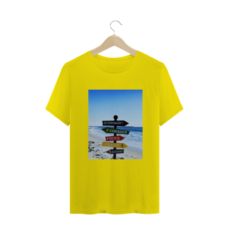 Nome do produto CAMISA T-SHIRT - PALAVRAS MOTIVACIONAIS