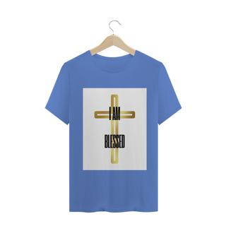 Nome do produto CAMISA T-SHIRT ESTORNADA - I AM BLESSED