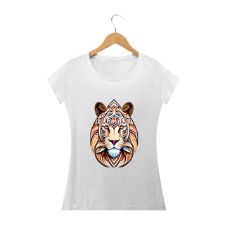 Nome do produto Blusa BABY LONG - Leão Mandala