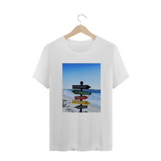 Nome do produto CAMISA T-SHIRT - PALAVRAS MOTIVACIONAIS