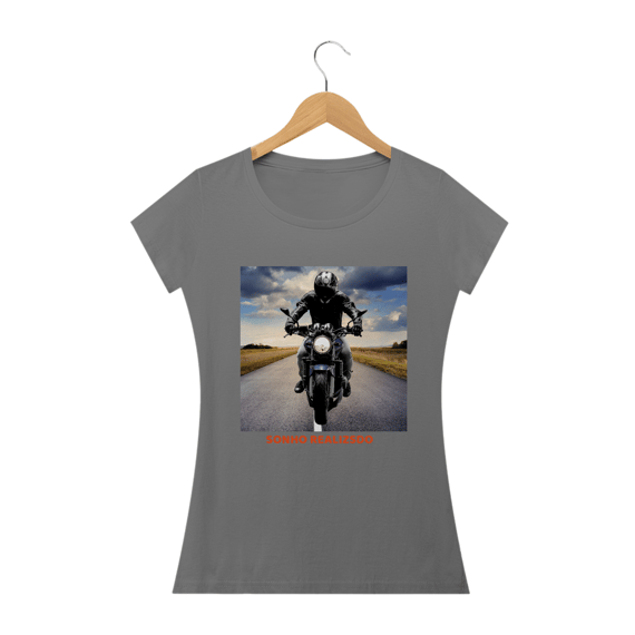 CAMISA BABY LONG ESTONADA - SONHO REALIZADO