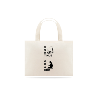 Nome do produto SACOLA ECO BAG GRANDE - CONTINUE ORANDO