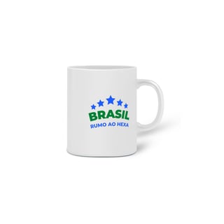 Nome do produto CANECA - BRASIL RUMO AO HEXA