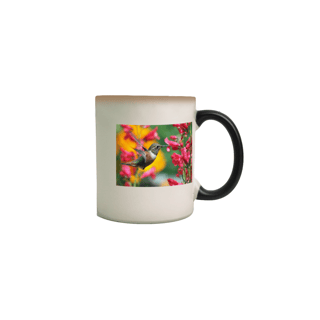 Nome do produto CANECA MÁGICA COM ESTAMPA INVISÍVEL QUE APARECE AO COLOCAR LÍQUIDO QUENTE