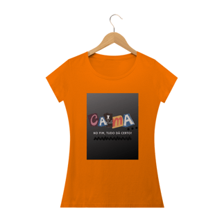 Nome do produto CAMISA BABY LONG QUALITY - CALMA