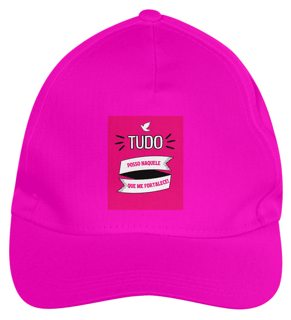Nome do produto BONÉ - TUDO POSSO NAQUELE QUE ME FORTALECE