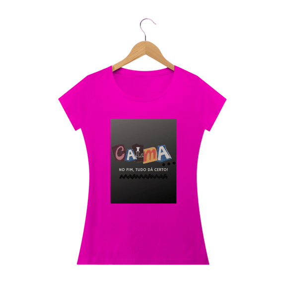 CAMISA BABY LONG QUALITY - CALMA
