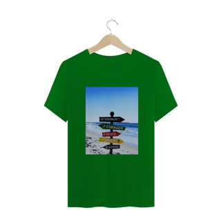 Nome do produto CAMISA T-SHIRT - PALAVRAS MOTIVACIONAIS