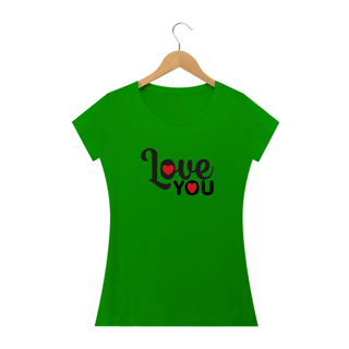Nome do produto CAMISA BABY LONG - LOVE YOU
