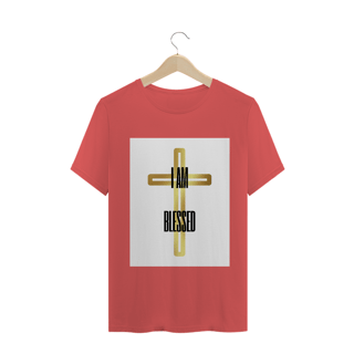 Nome do produto CAMISA T-SHIRT ESTORNADA - I AM BLESSED