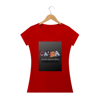 Nome do produto CAMISA BABY LONG QUALITY - CALMA
