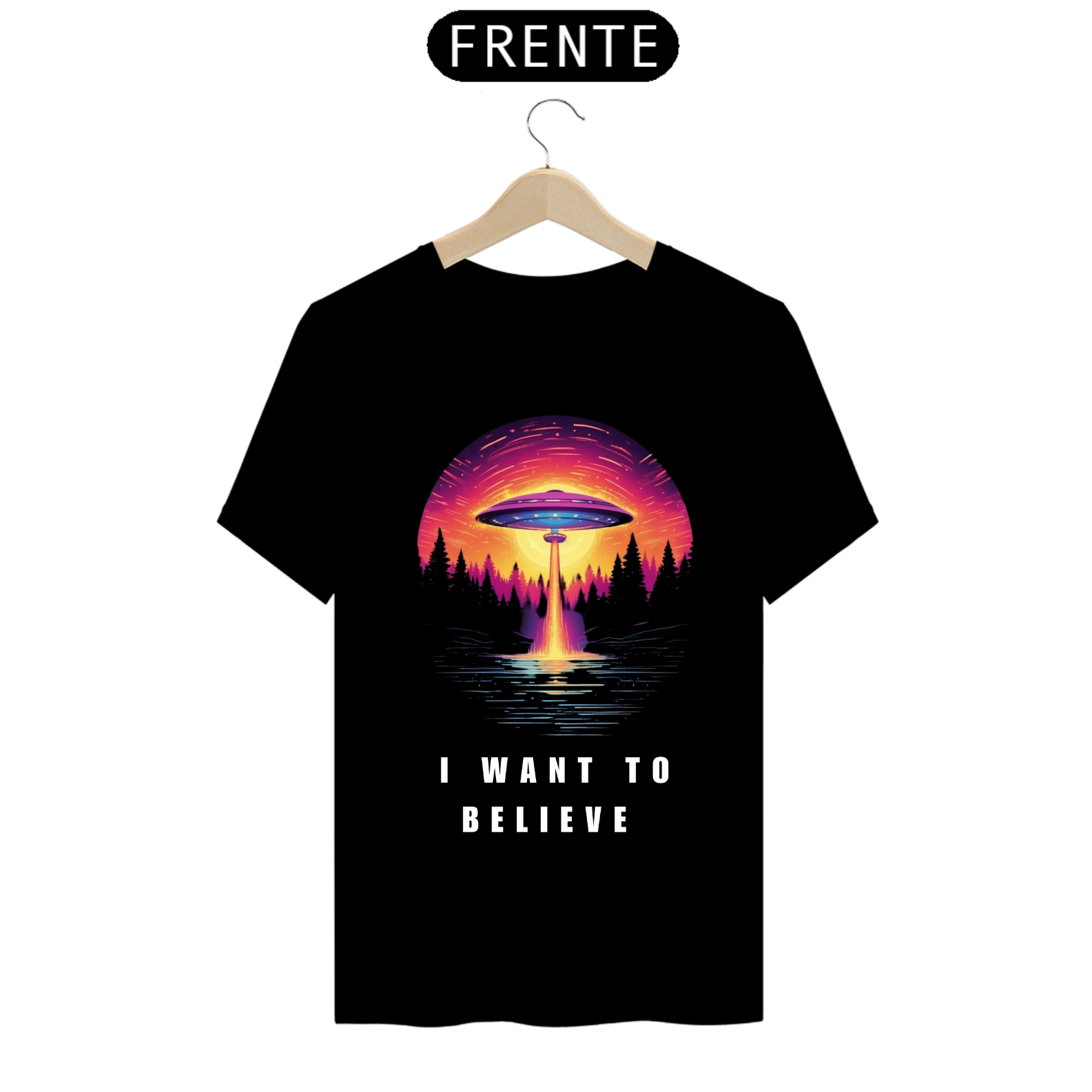 Camiseta I Want to Believe