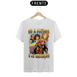 Nome do produto Camiseta Eu a patroa e as crianças